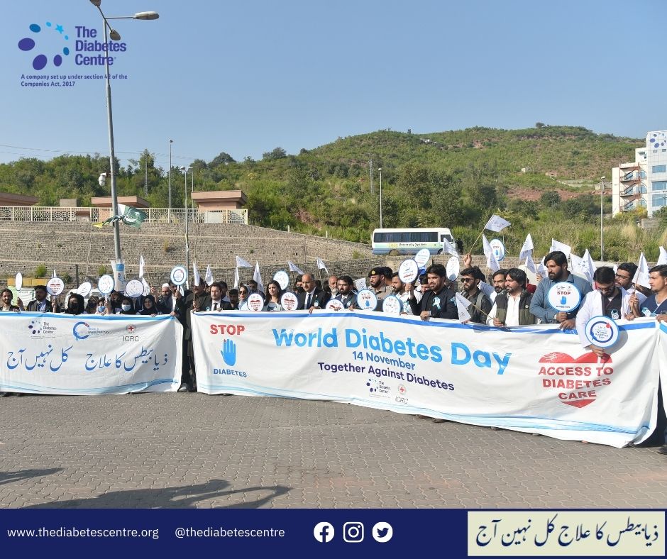 Awareness Walk by The diabetes centre islamabad