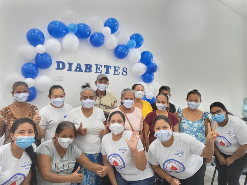 Celebración Dia Mundial Diabetes Sede Planeta Rica
