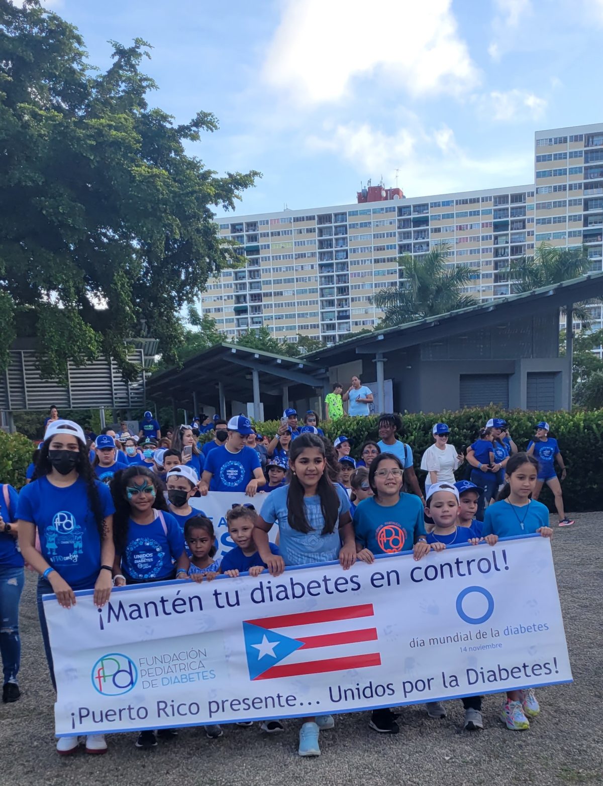 Children from Fundación Pediátrica de Diabetes