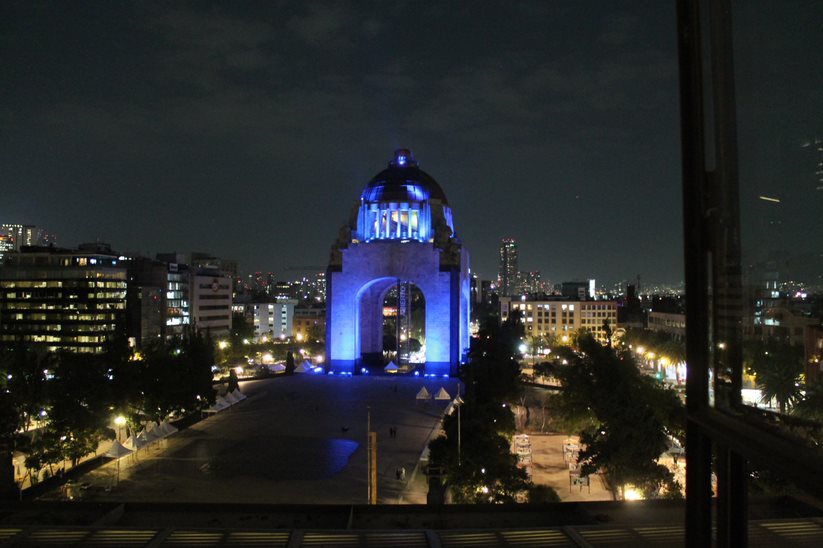 Iluminación Monumento a la Revolución