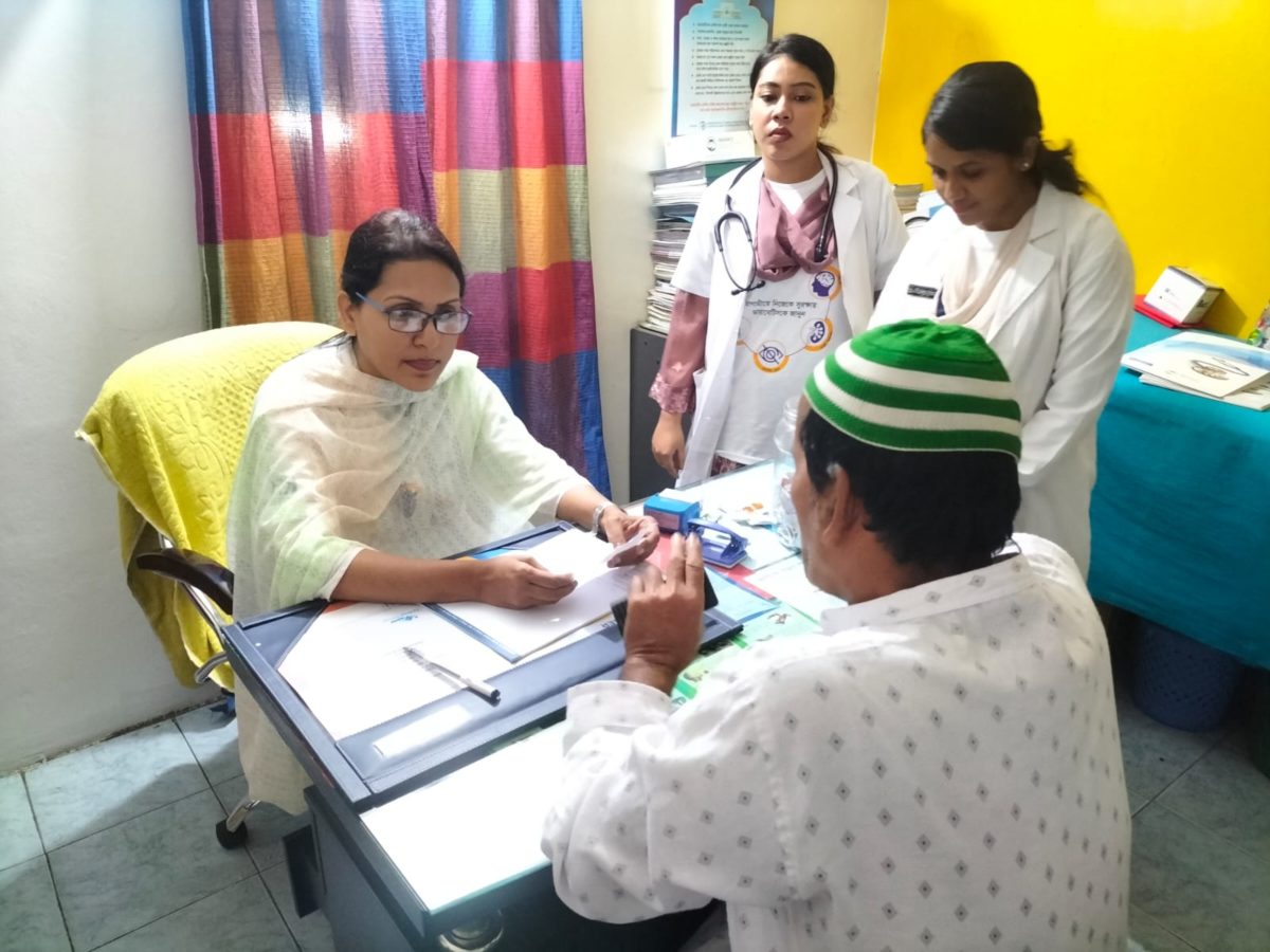 Free Diabetes Screening & Treatment Camp -organized by Hormone & Diabetes Clinic, MARKS Medical College & Hospital, Mirpur-14,Dhaka-1206, Bangladesh