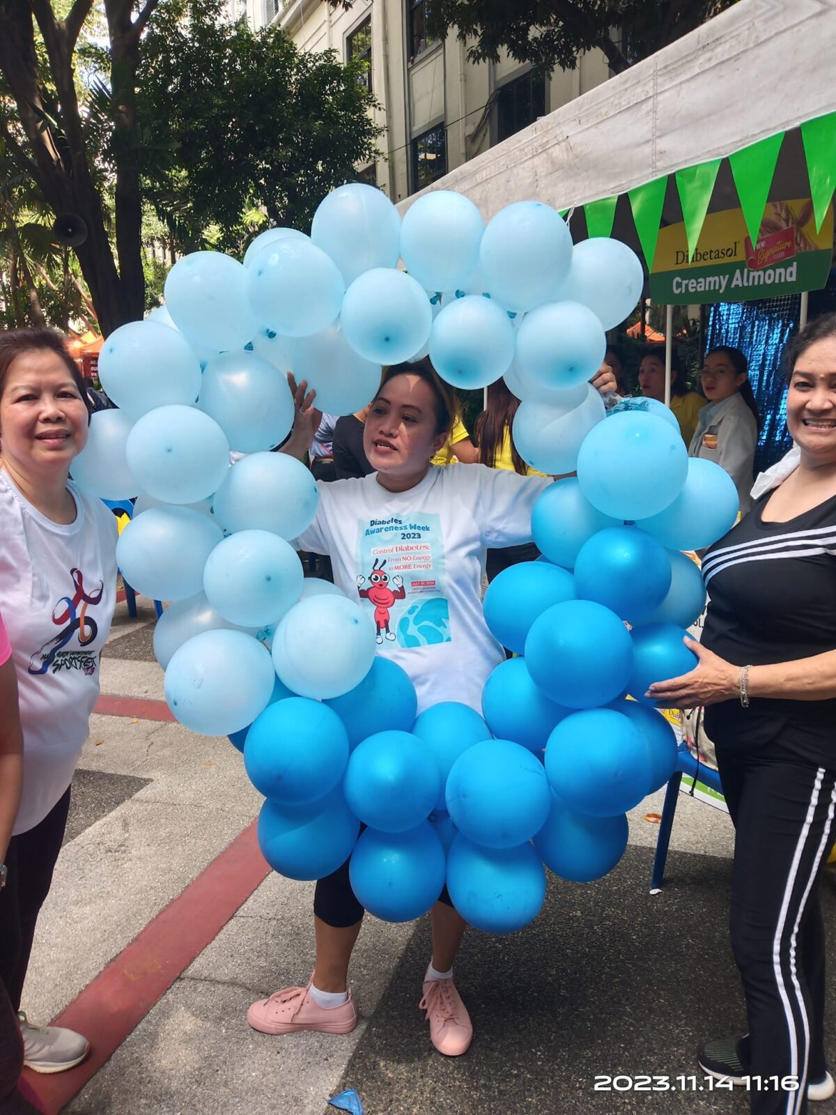 World Diabetes Day Celebration Activities at the Inner Court of Manila City Hall