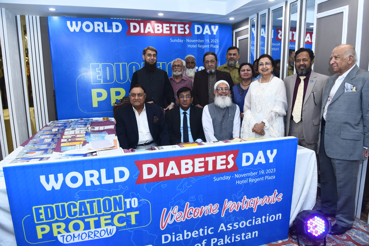 Core member of Diabetic Association of Pakistan 