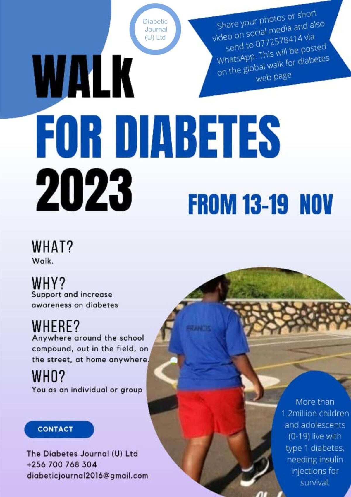 Walk for Diabetes 2023