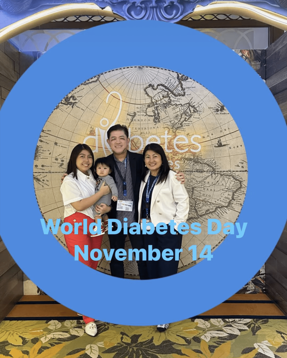 Blue Circle, World Diabetes Day Celebration