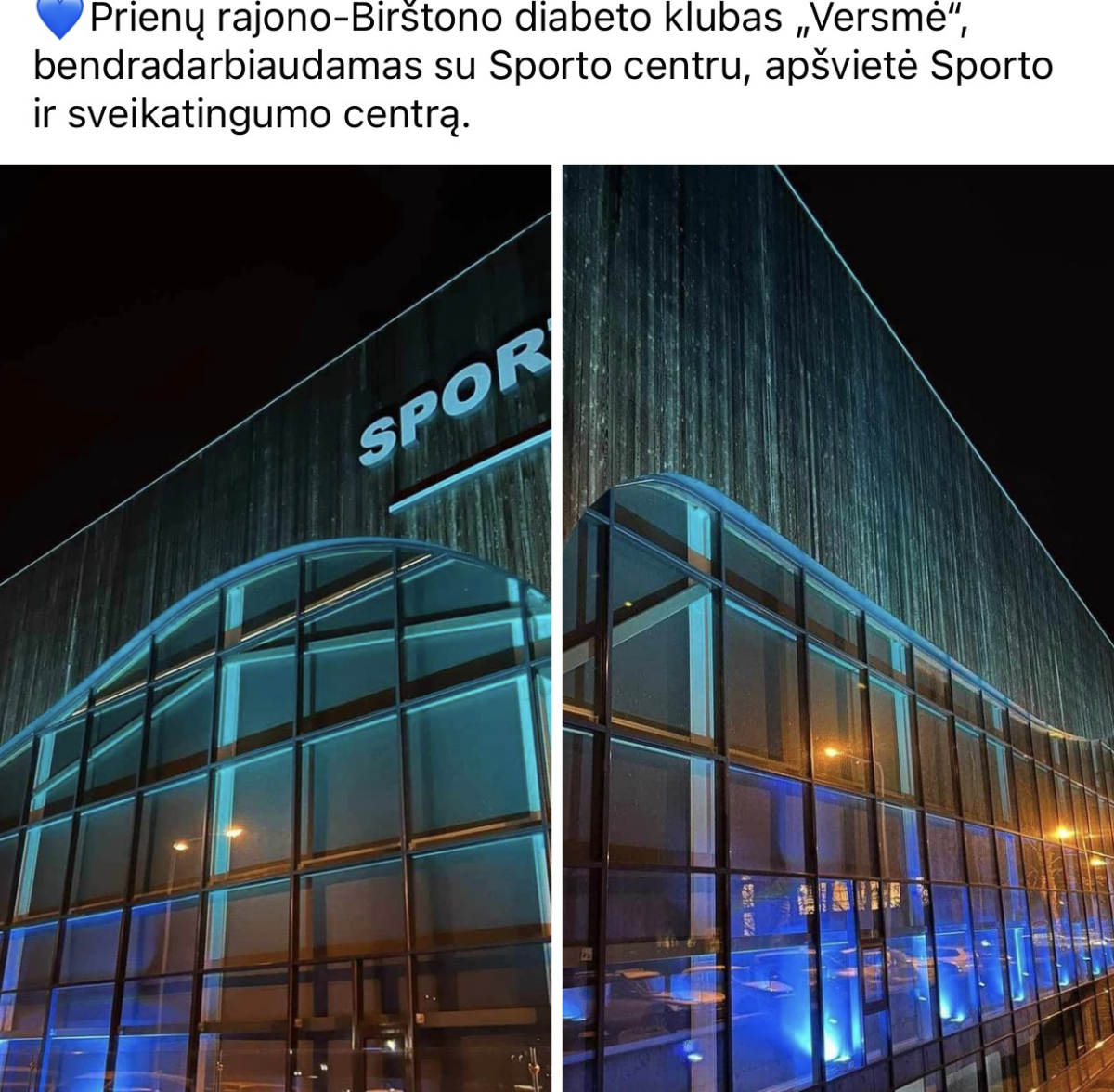 Birštonas sports center 