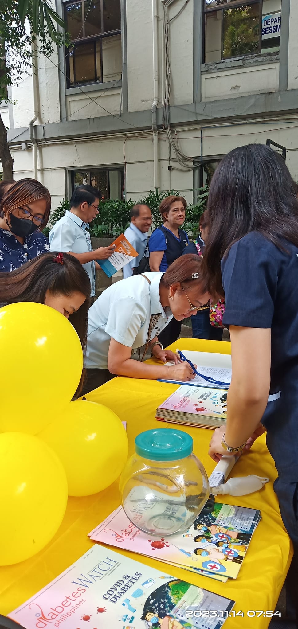 World Diabetes Day Celebration Activities at the Inner Court of Manila City Hall