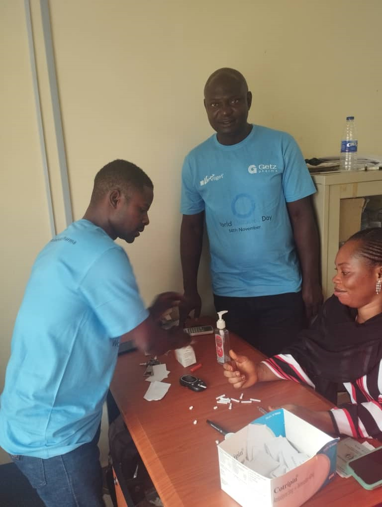 Diabetes screening in Abuja, Nigeria