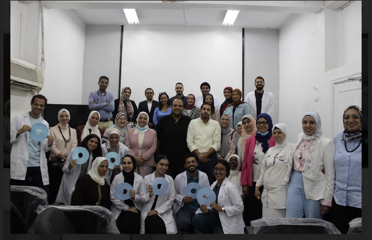 Diabetes day in endocrinology clinic  Cairo Uinversity 