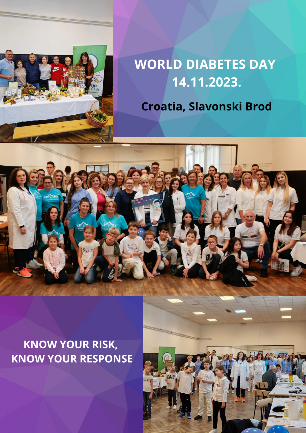 World Diabetes Day Croatia Slavonski Brod 14.NOVEMBER  2023.