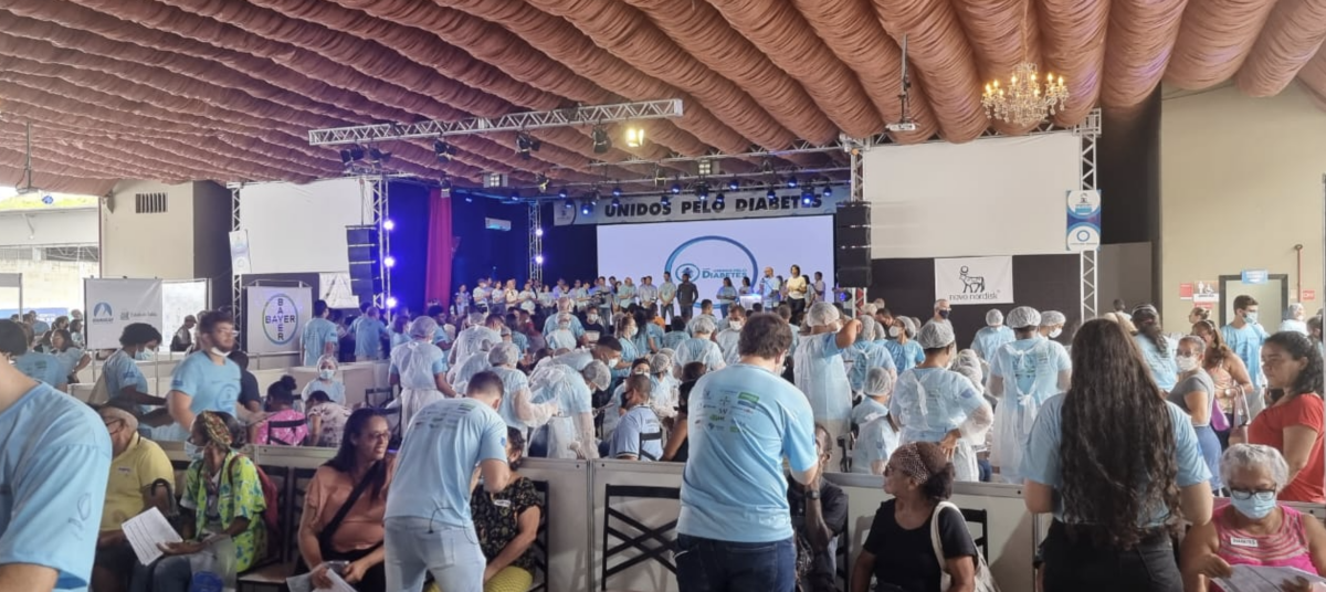 Medical service area in the Diabetes Mutirão of Itabuna-Brazil