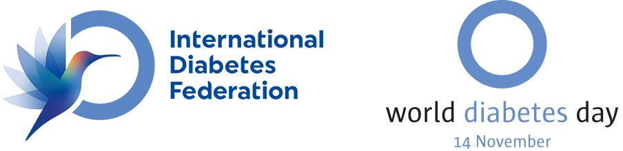 International Diabetes Federation and World Diabetes Day logos