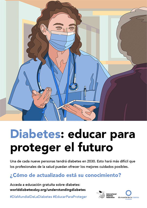WDD 2022 health professionals poster 2 Spanish