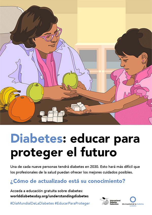 WDD 2022 health professionals poster 3 Spanish