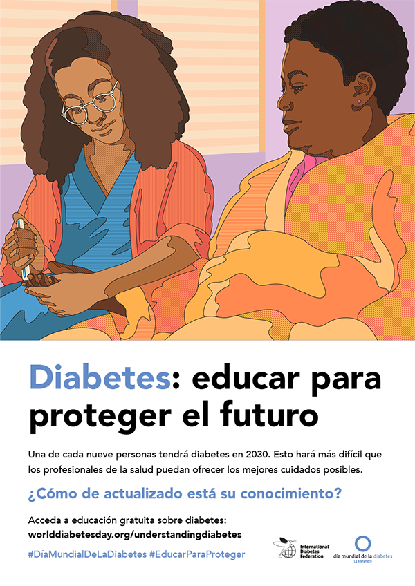 WDD 2022 health professionals poster 4 Spanish