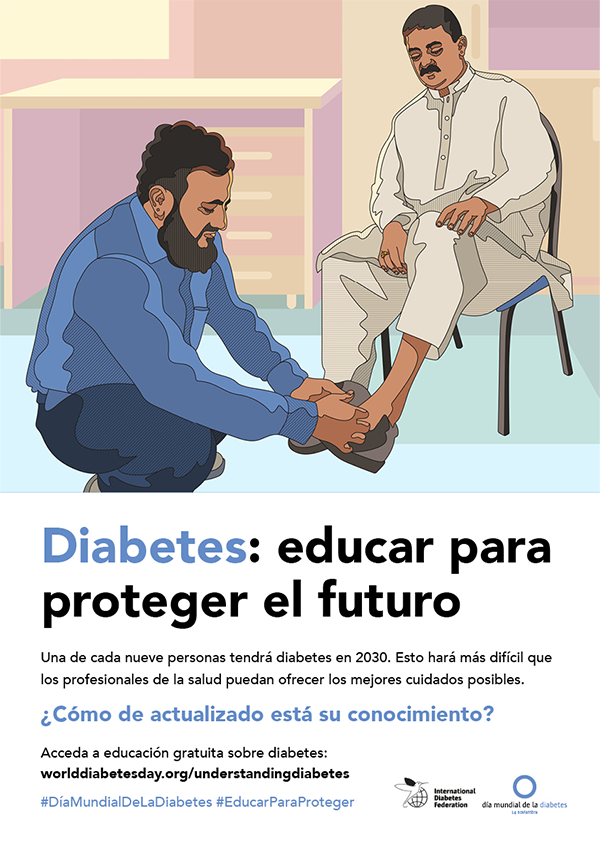 WDD 2022 health professionals poster 5 Spanish
