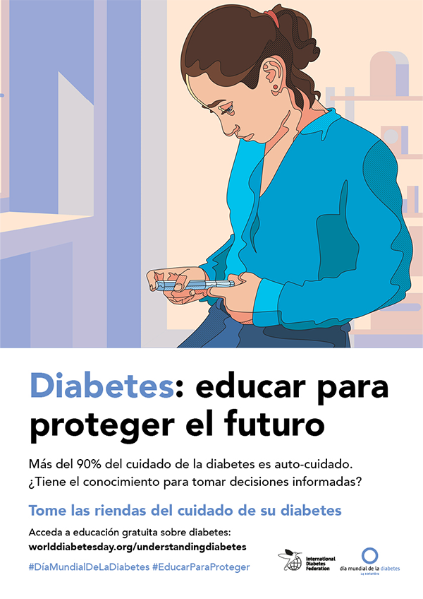 WDD 2022 people with diabetes poster 2 Spanish