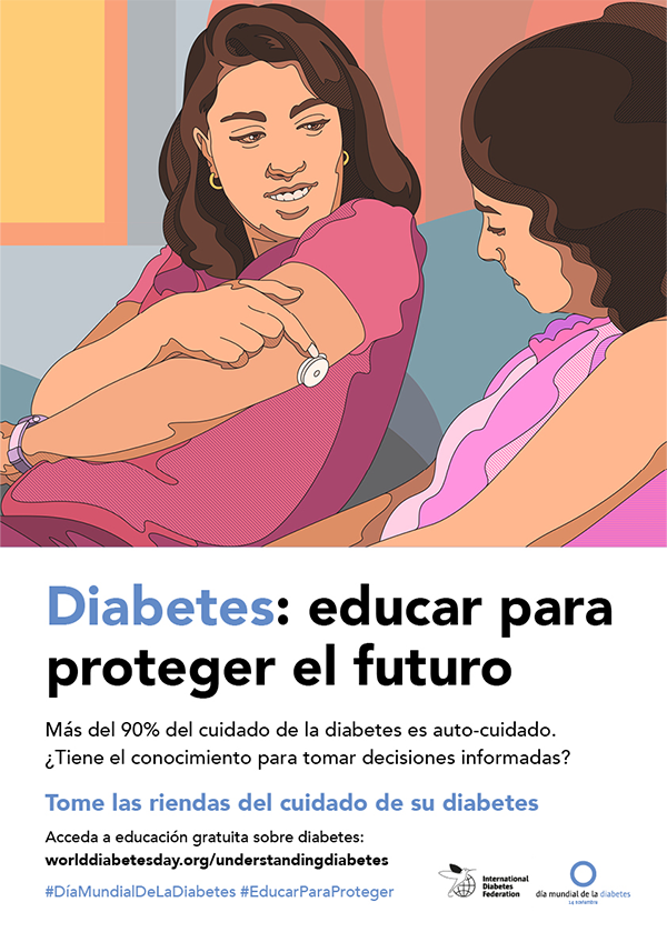 WDD 2022 people with diabetes poster 4 Spanish