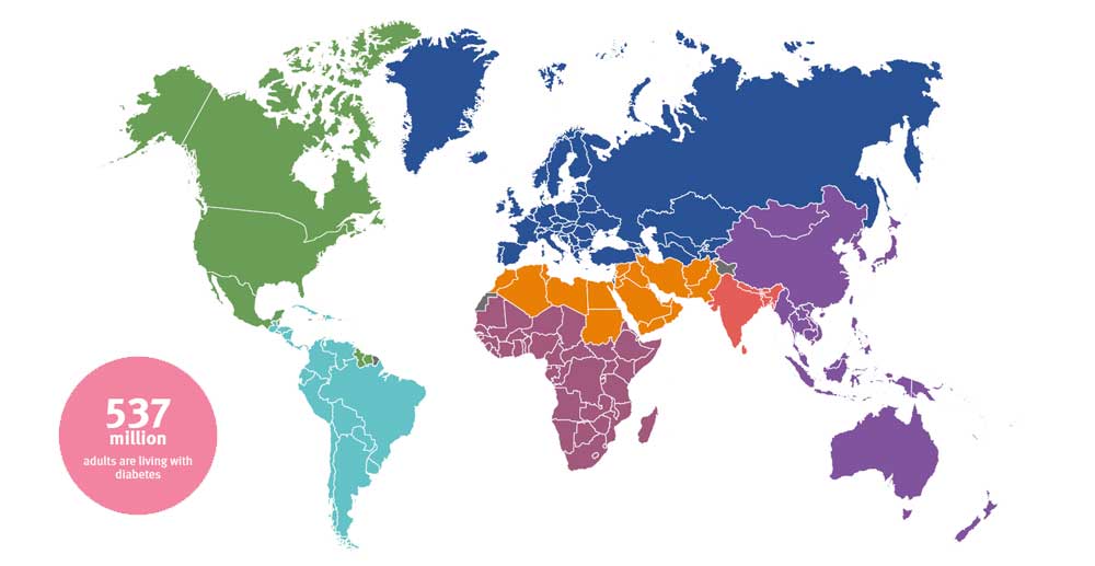 IDF Atlas global map 2021