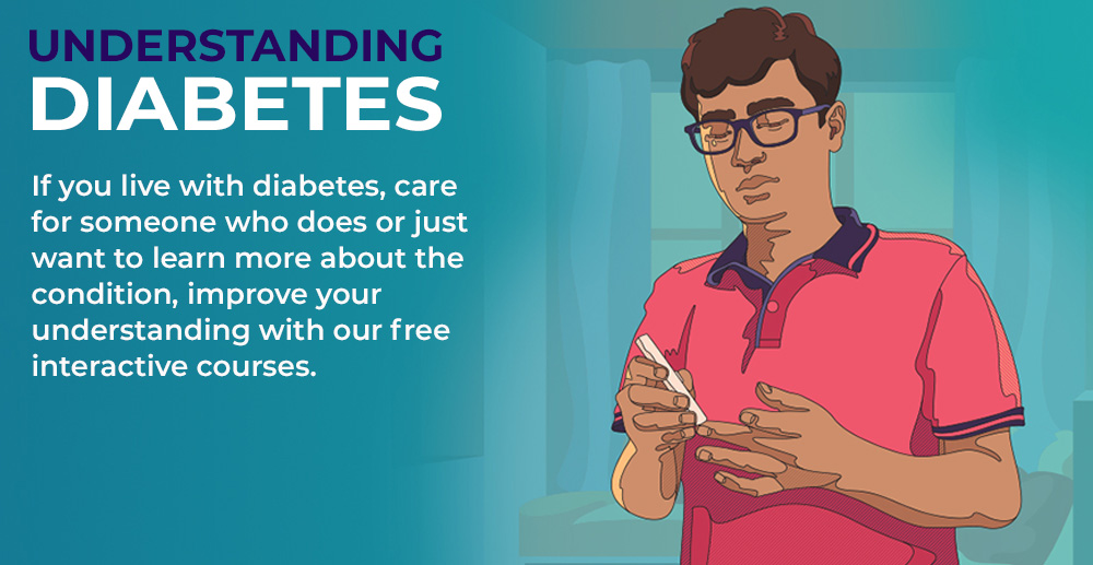 Understanding diabetes promotional visual